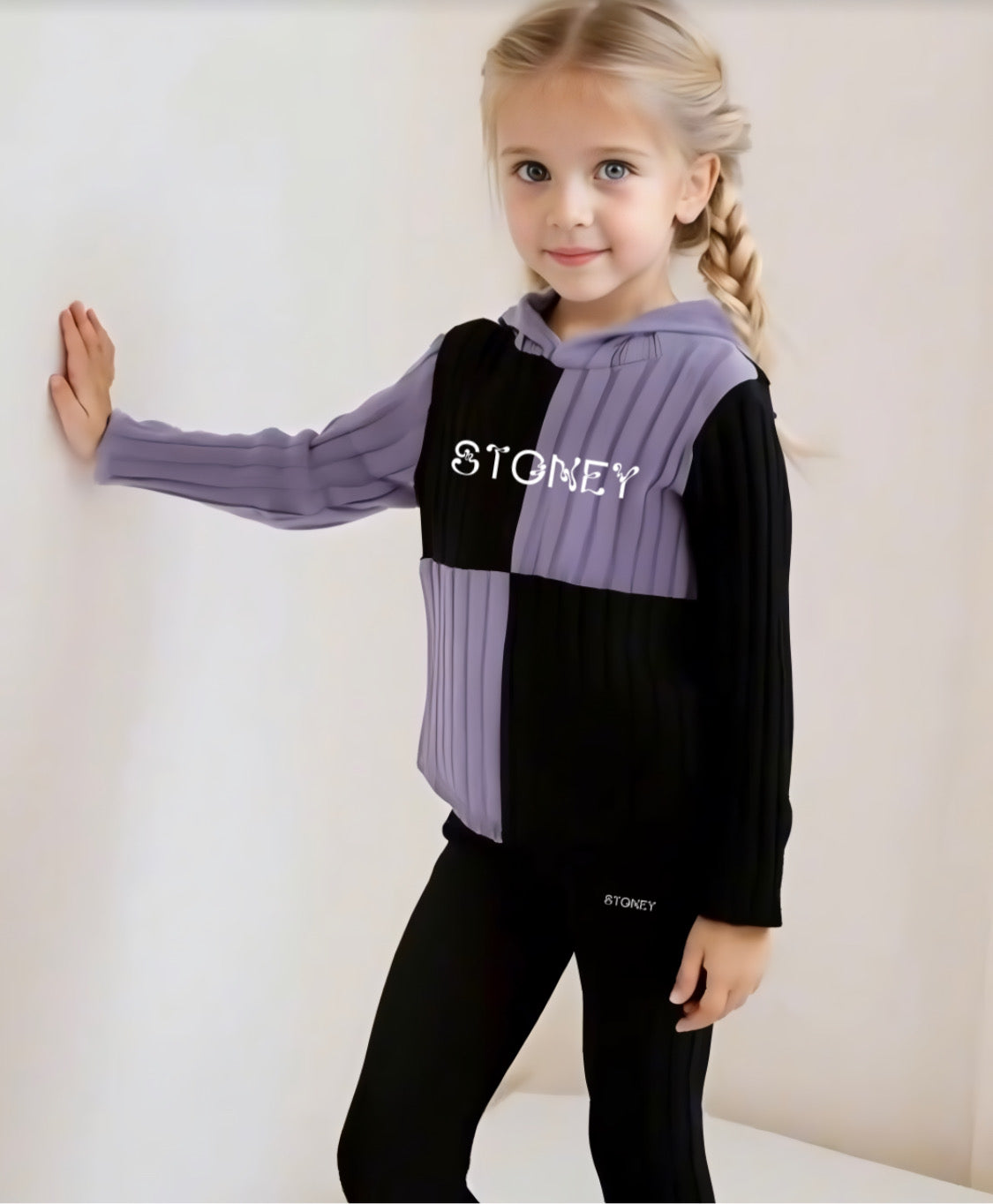 Stoney Kids 2pc Girls Autumn & spring hoodie and pants set