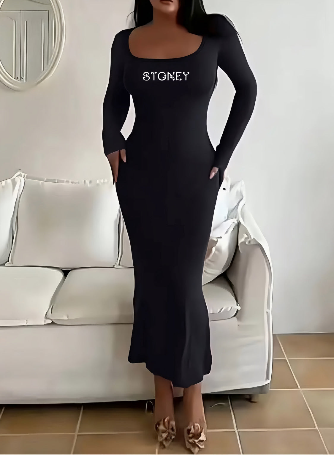 Stoney Autumn Long Sleeve Dress