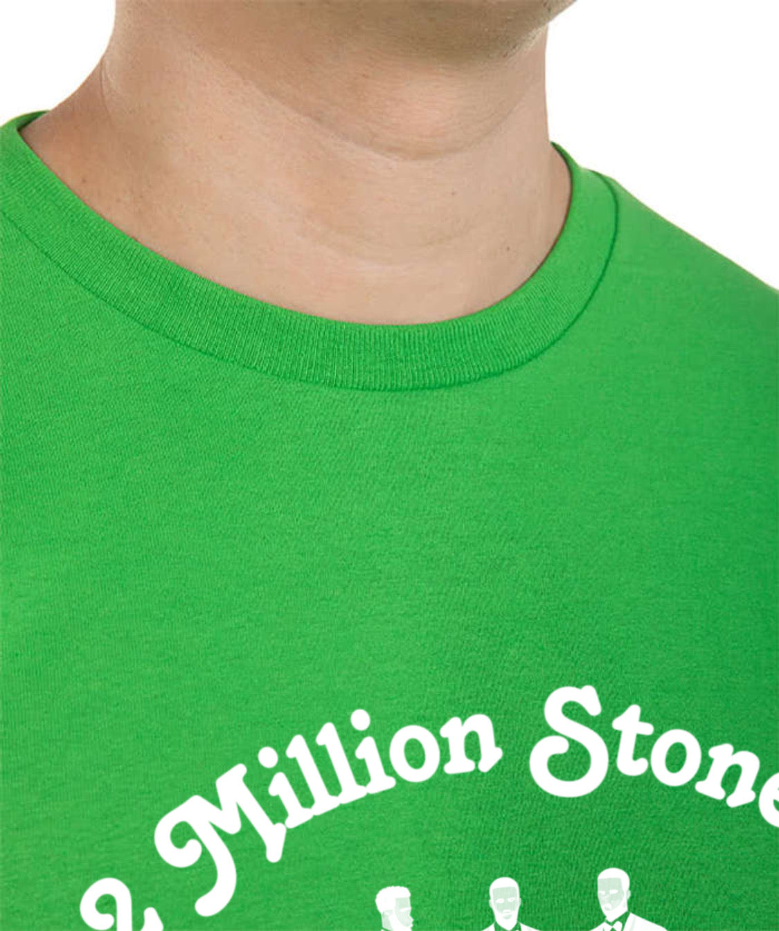 2millionstoneys lime green Tshirt