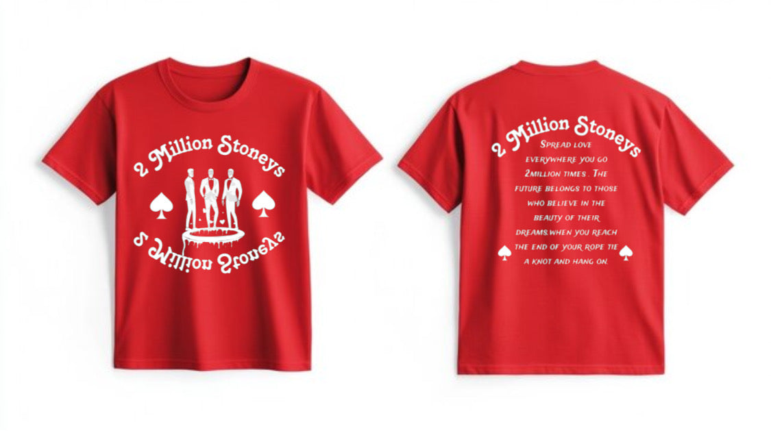 2millionstoneys red Tshirt
